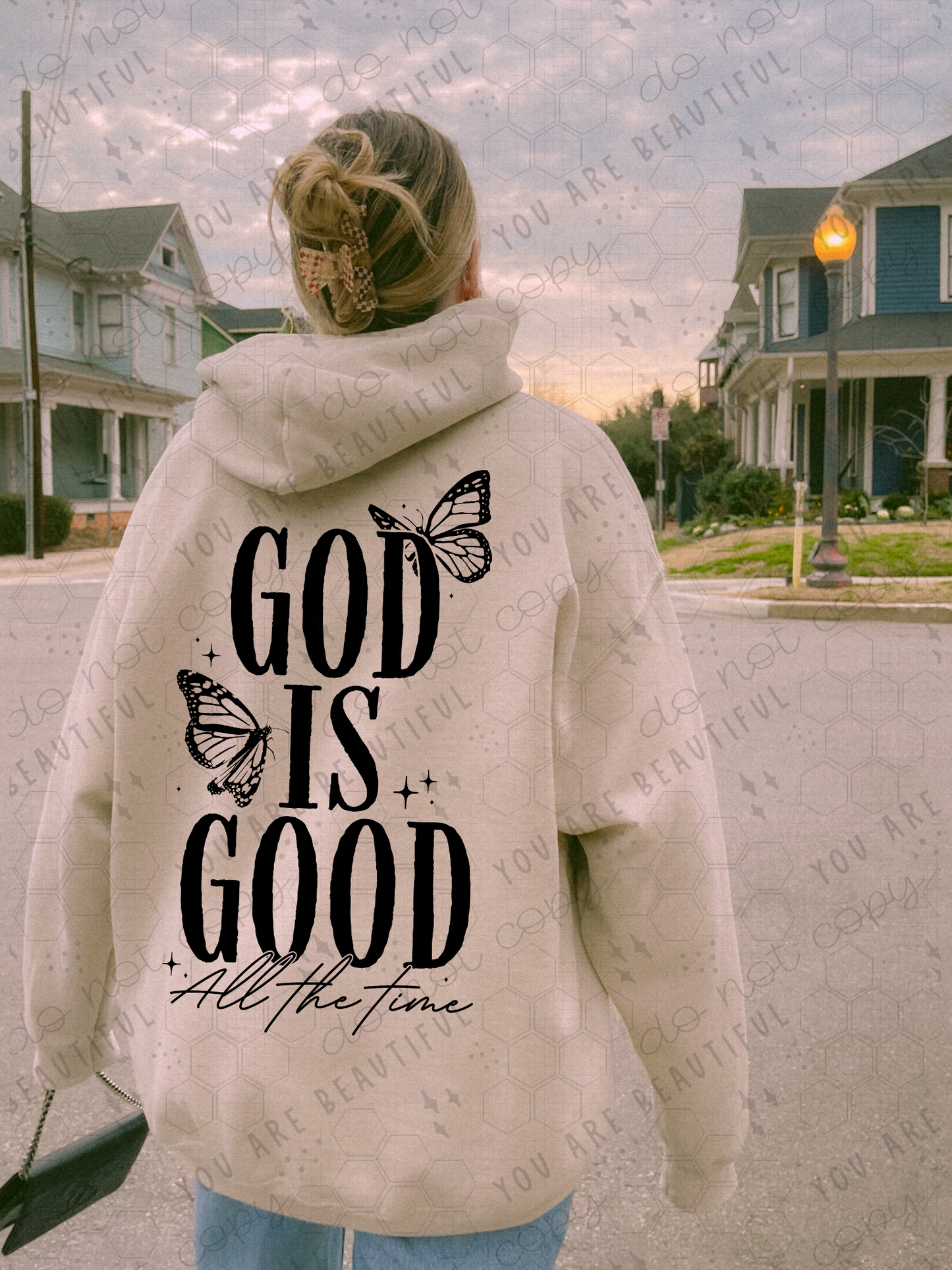 God Is Good All The Time DTF Transfer