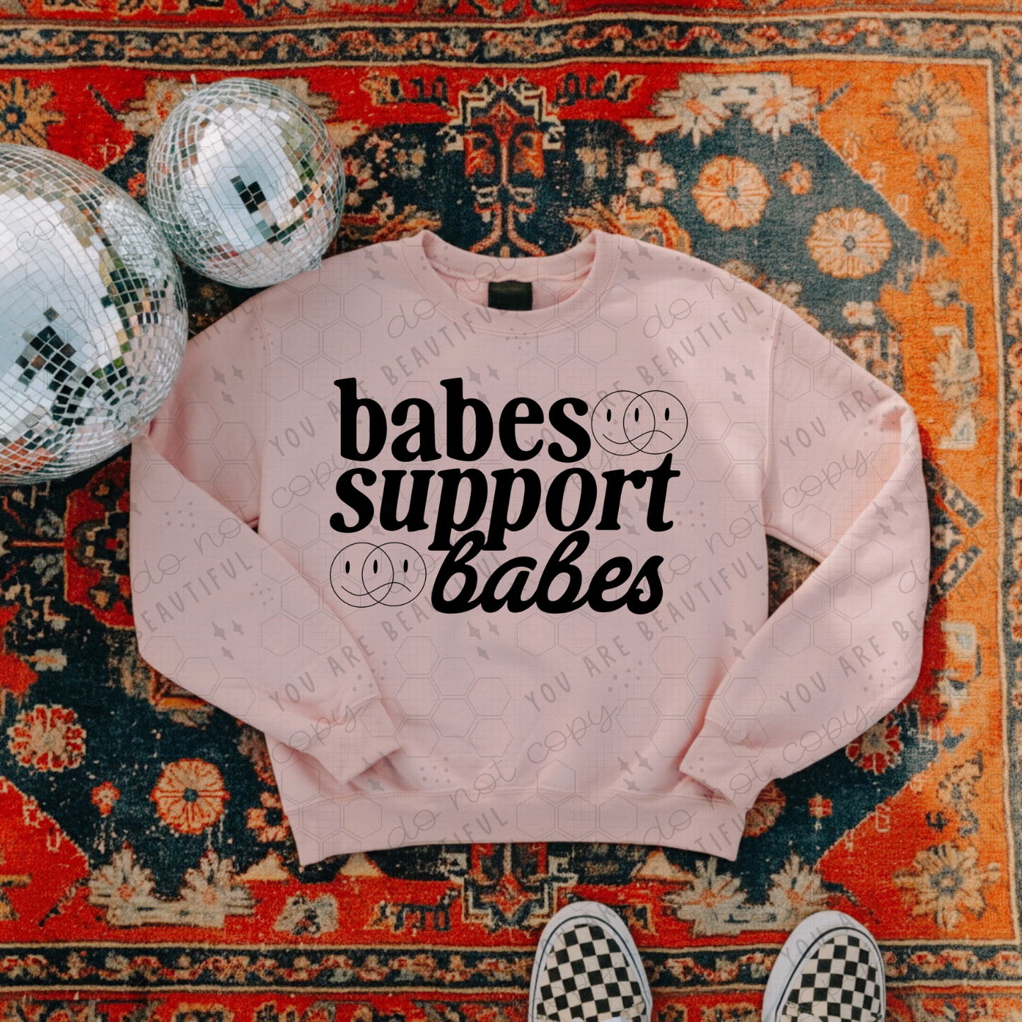 Babes Support Babes DTF Transfer