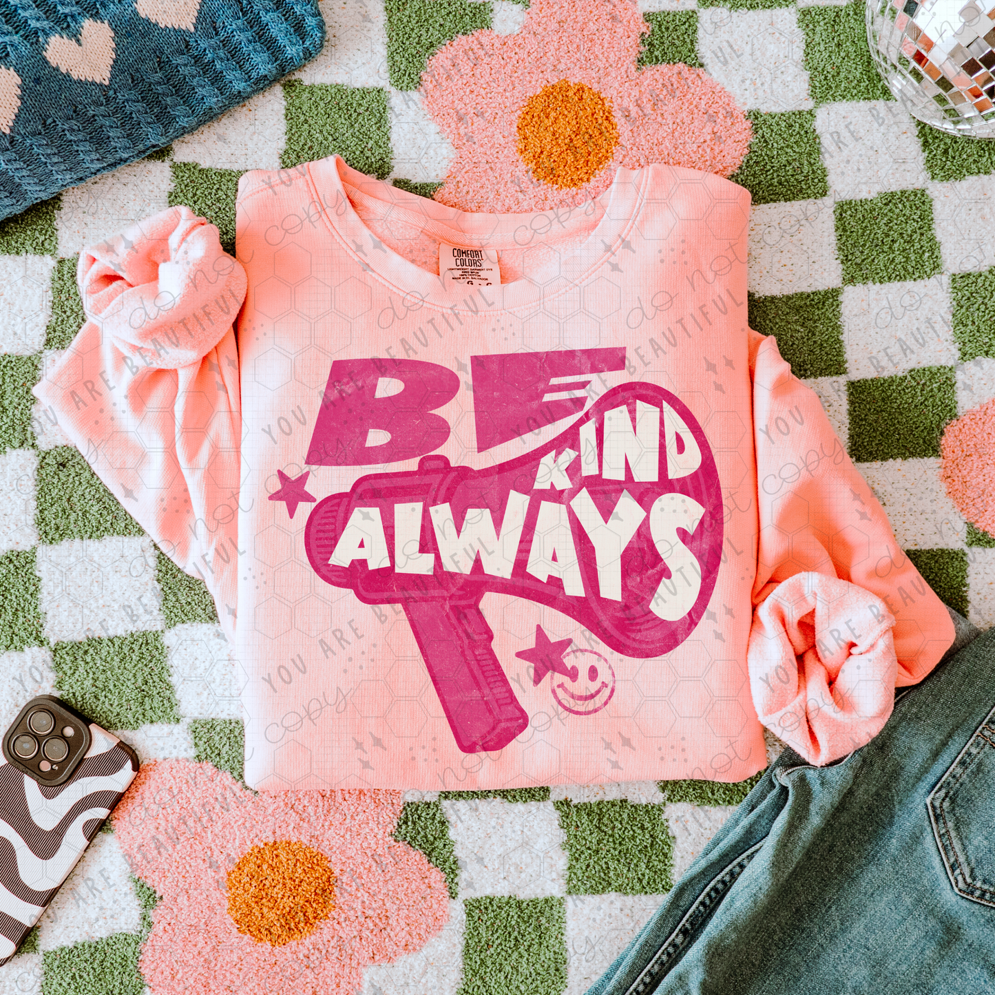 Be Kind Always DTF Transfer