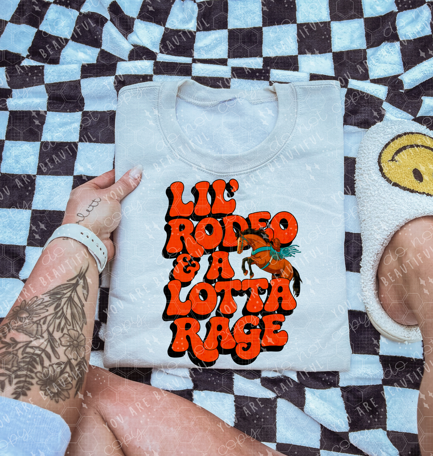 Lil Rodeo Lotta Rage DTF Transfer