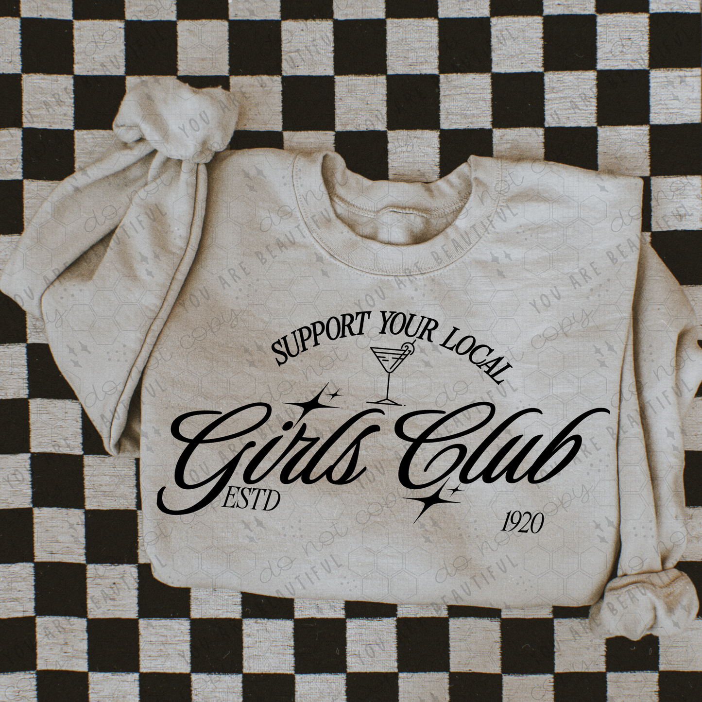 Local Girls Club DTF Transfer