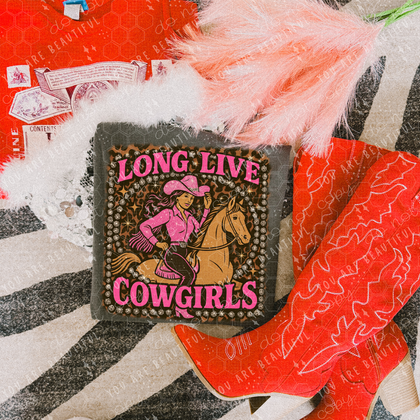 Long Live Cowgirls DTF Transfer