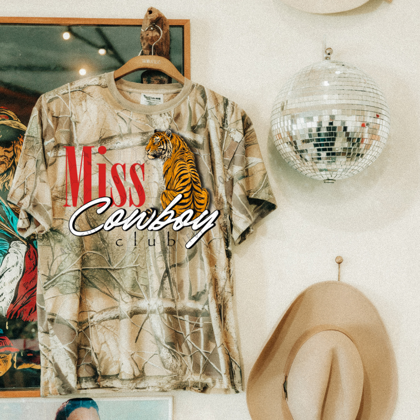 Miss Cowgirl Club DTF Transfer