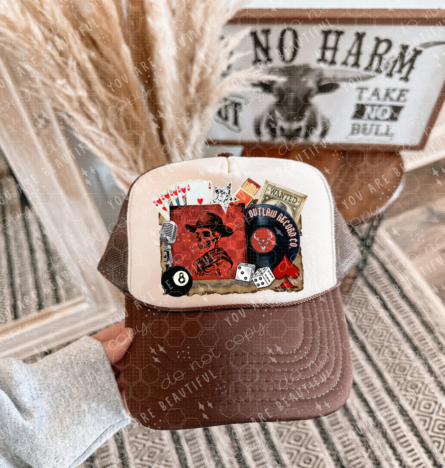 Outlaw Collage DTF Transfer