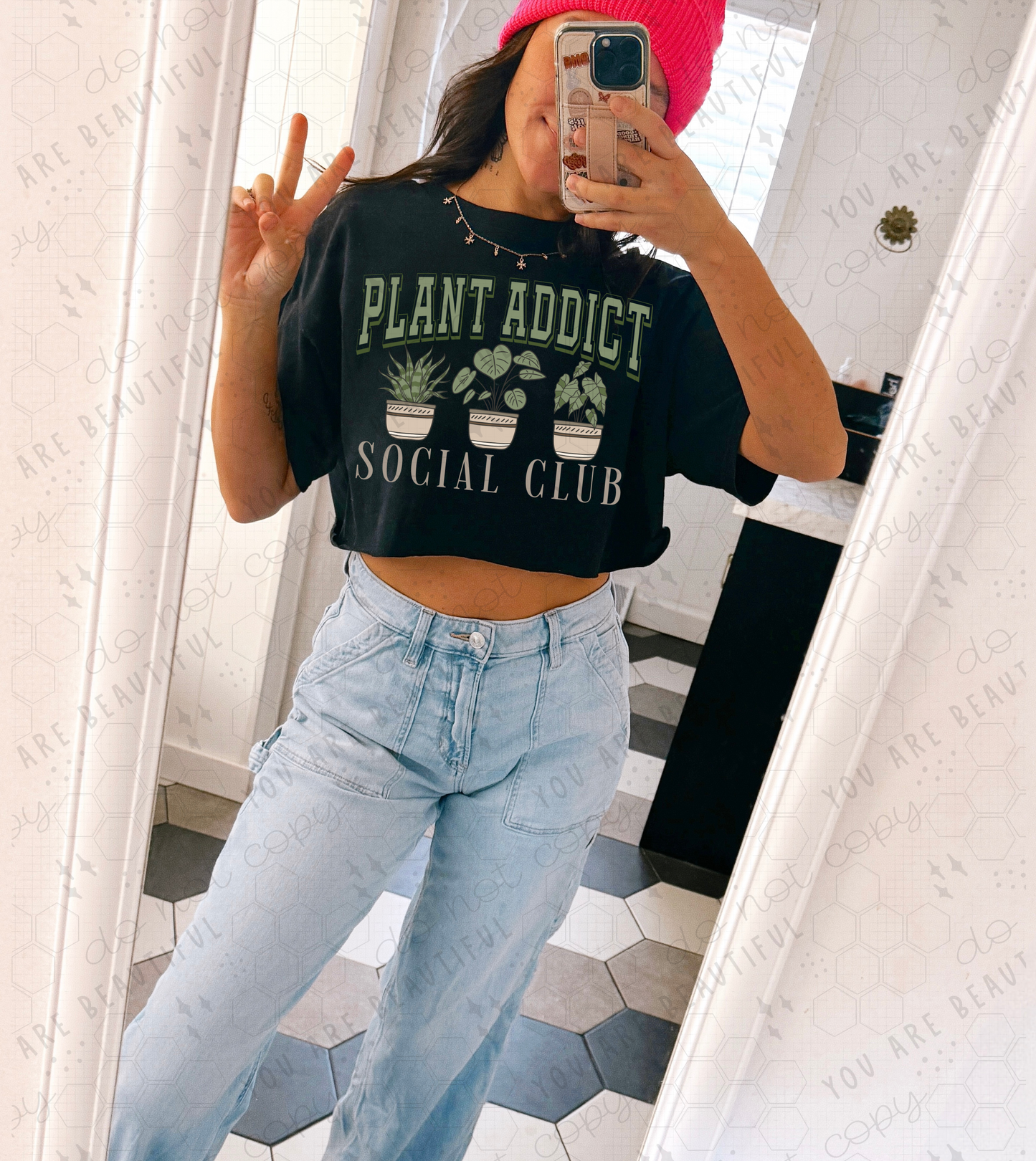 Plant Addict Social Club DTF Transfer