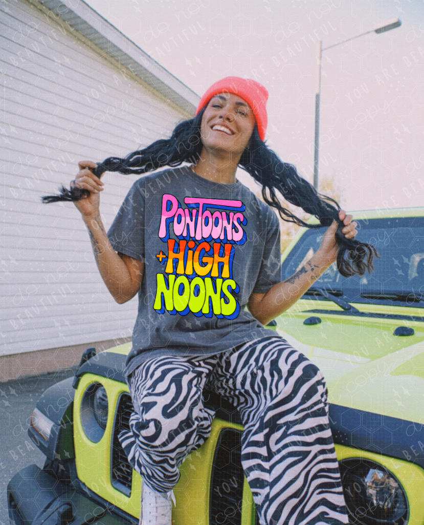 Pontoons & High Noons DTF Transfer