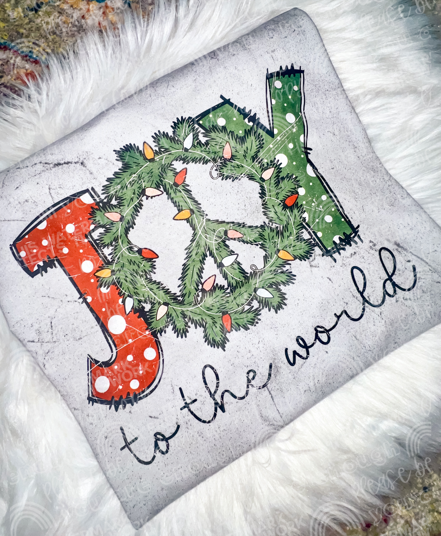 Joy To The World Graphic Tee