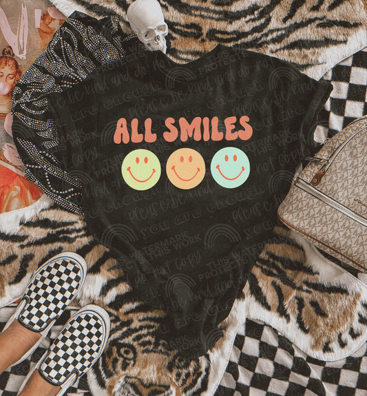 All Smiles Graphic Tee