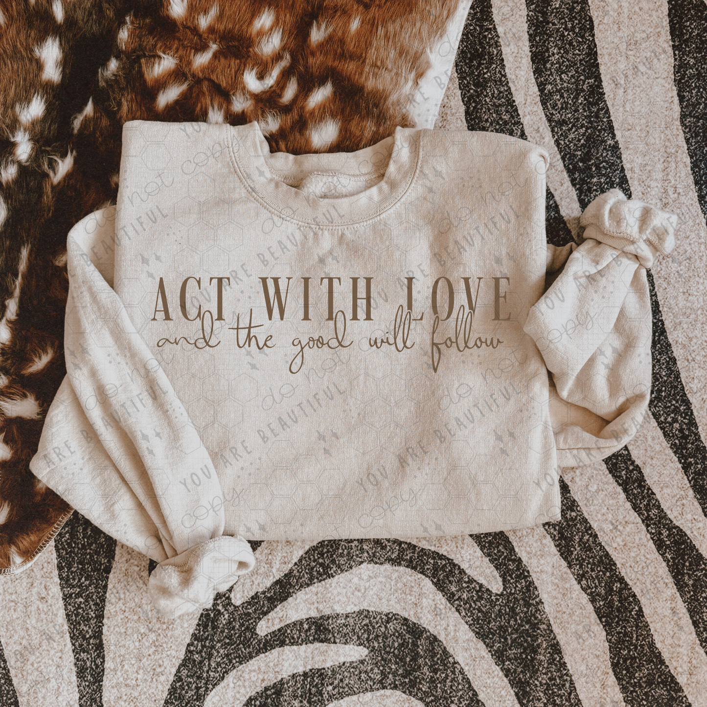 Act With Love Graphic Tee