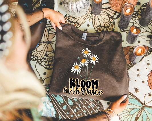 Bloom With Grace Crewneck