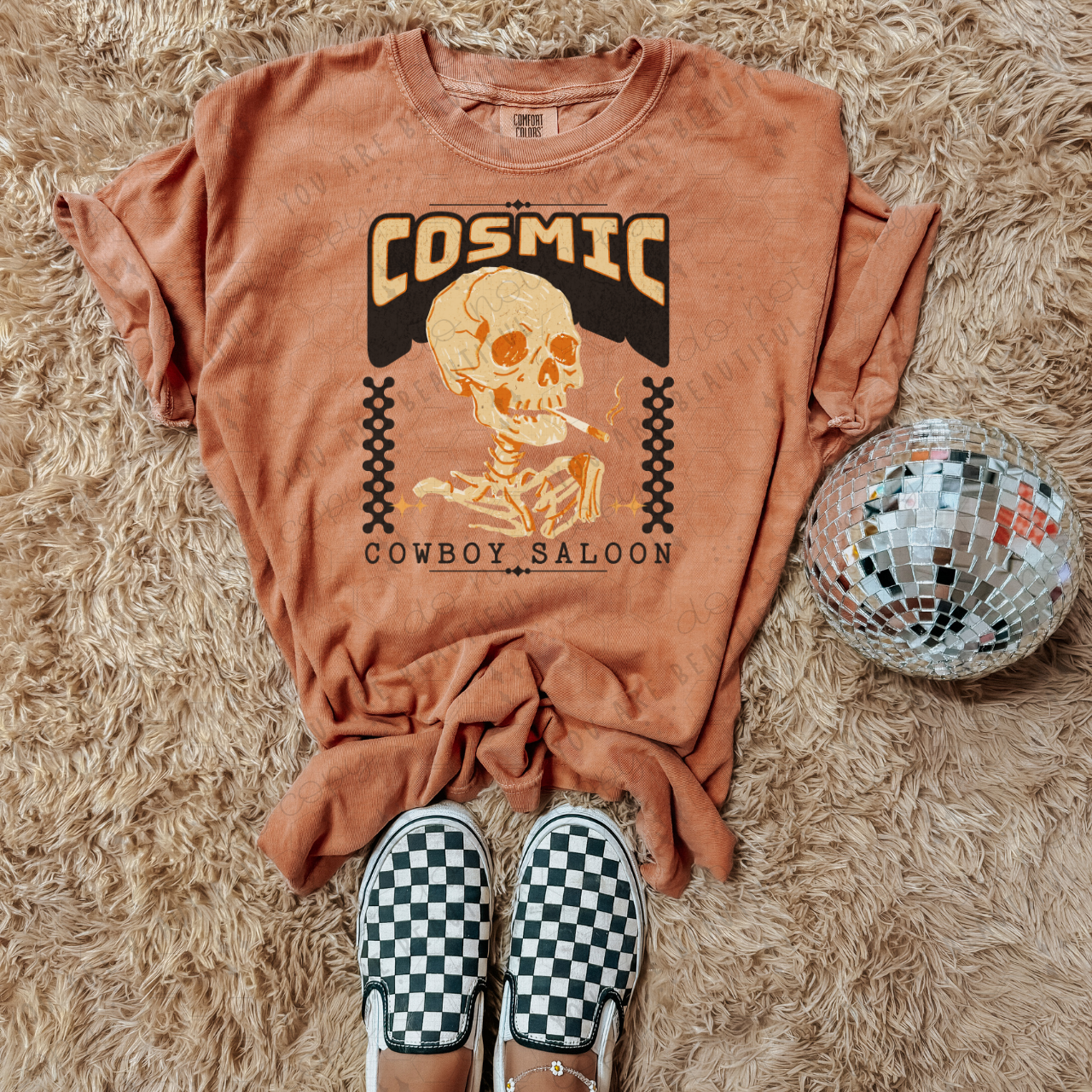 Cosmic Cowboy Saloon Graphic Tee