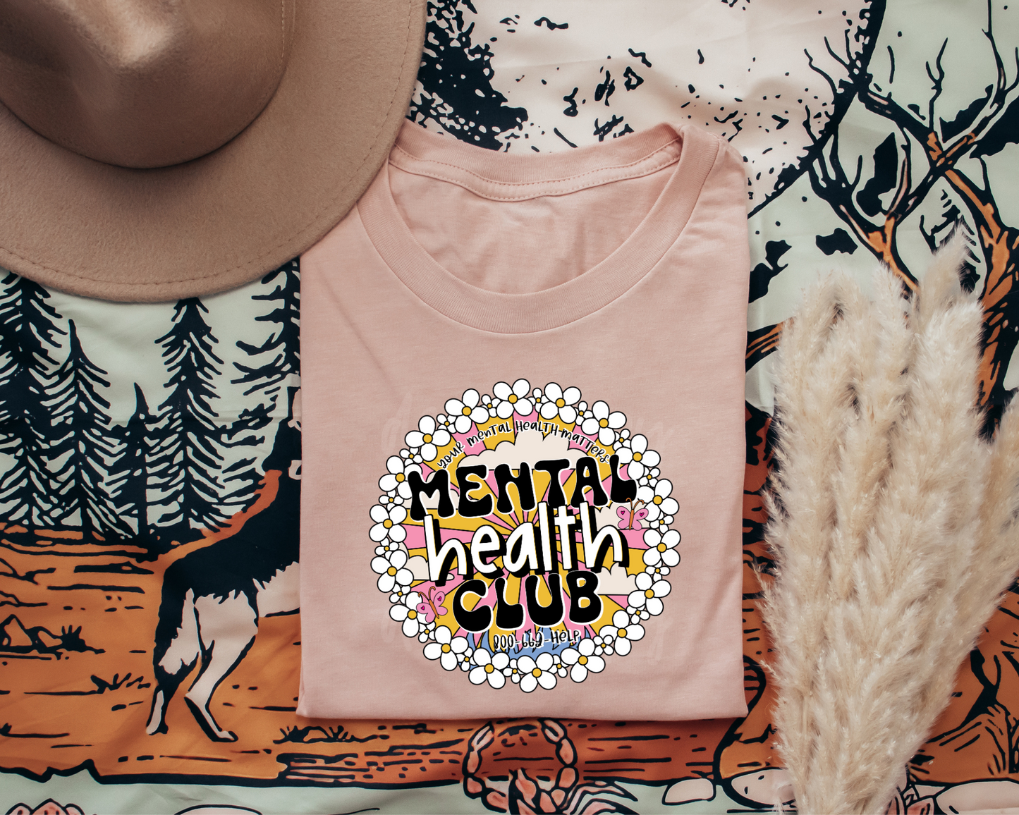 Mental Health Club Graphic Tee