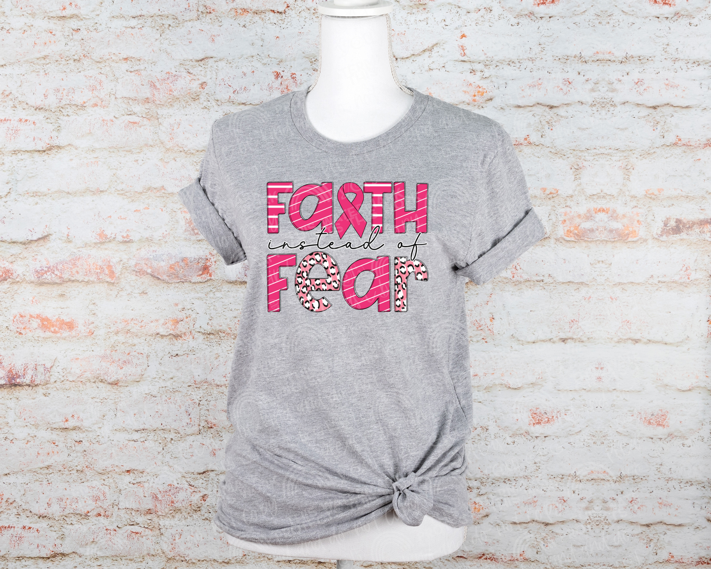 Faith Instead Of Fear Graphic Tee