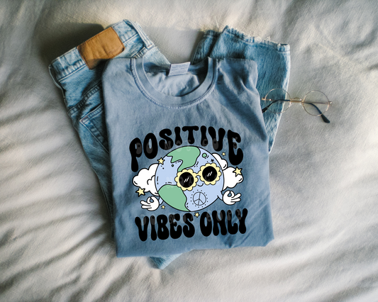 Positive Vibes Only Graphic Tee