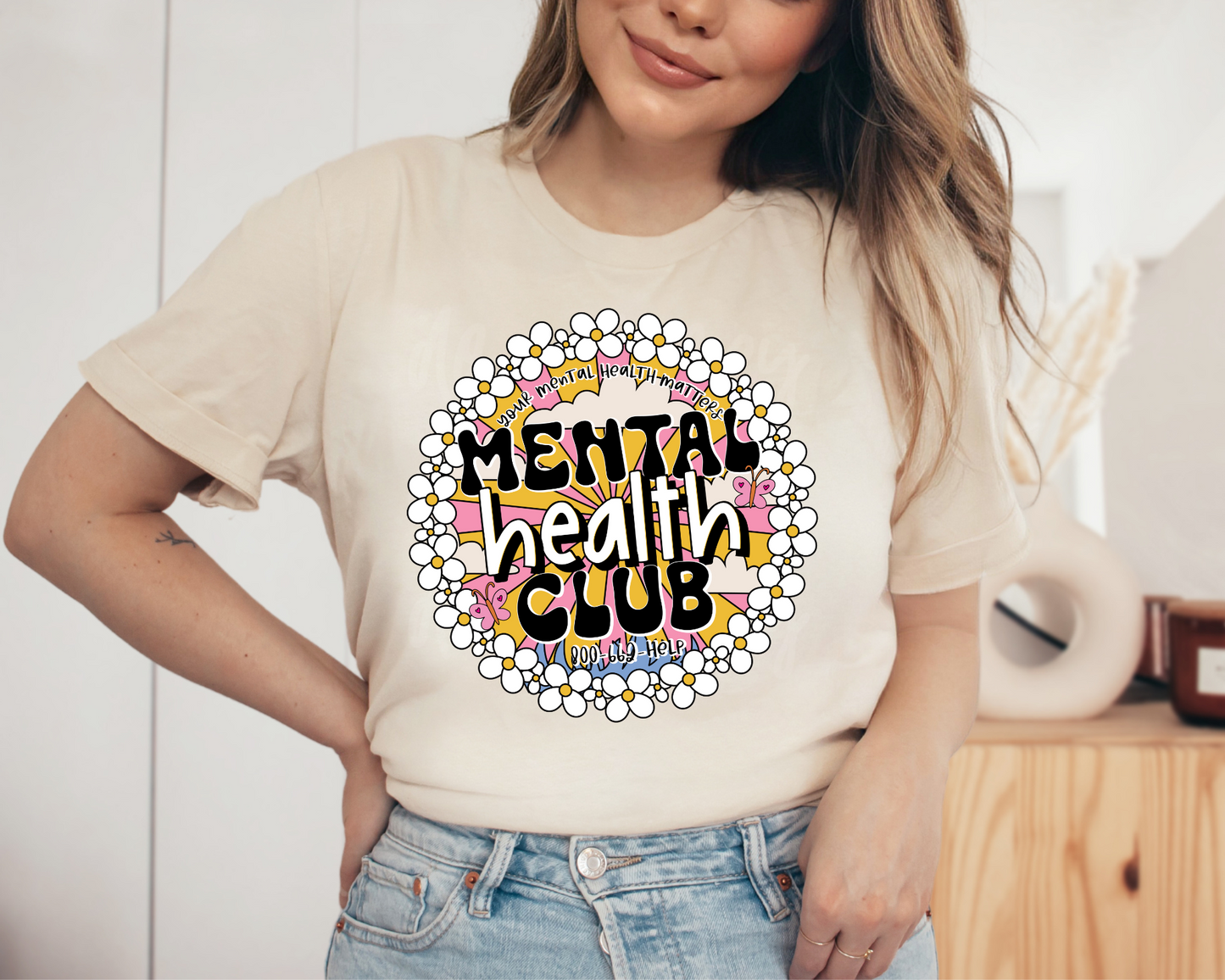 Mental Health Club Graphic Tee