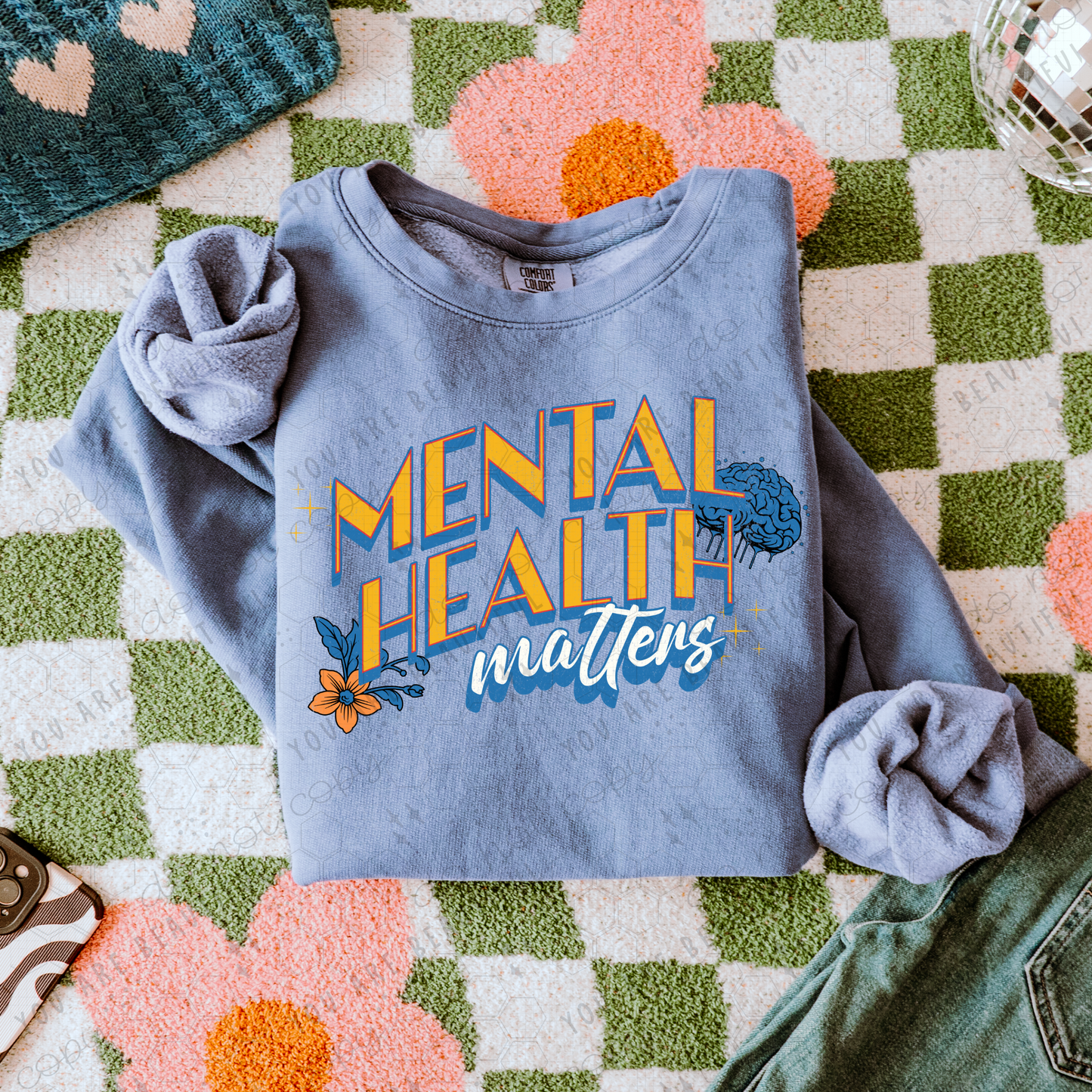 Mental Health Matters DTF Transfer