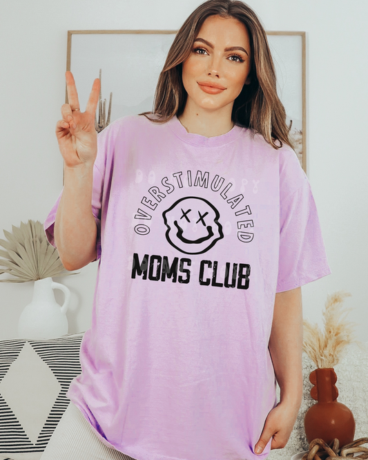 Overstimulated Moms Club Graphic Tee