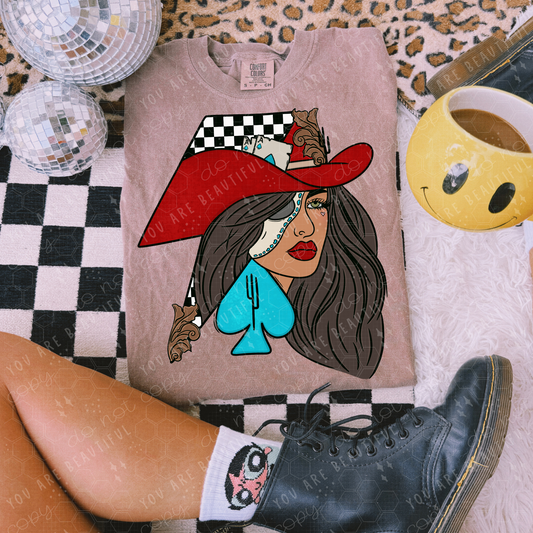 Rebel Cowgirl DTF Transfer
