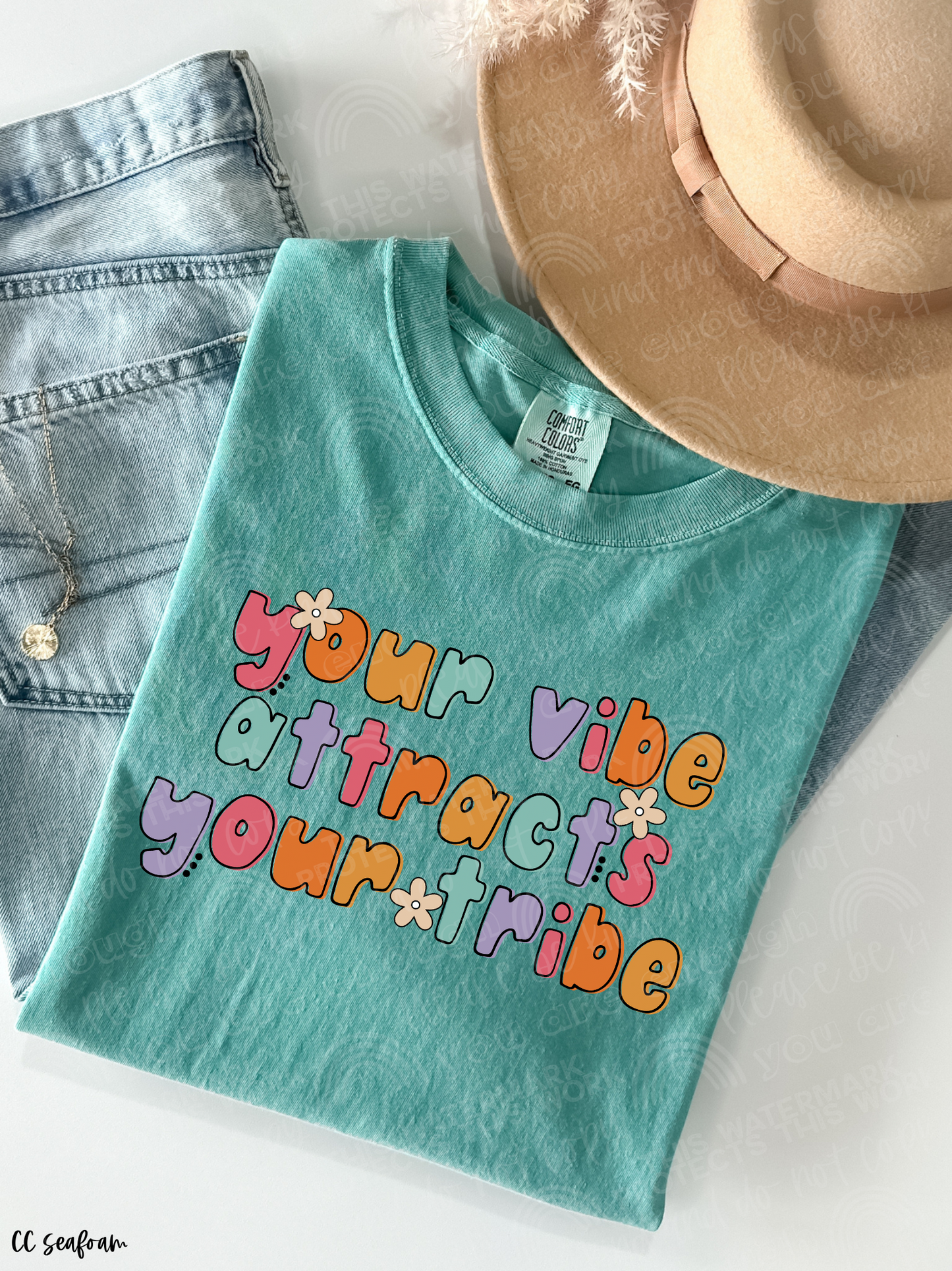 Your Vibe Attracts Your Tribe Graphic Tee