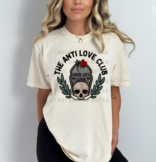 Anti Love Club Graphic Tee