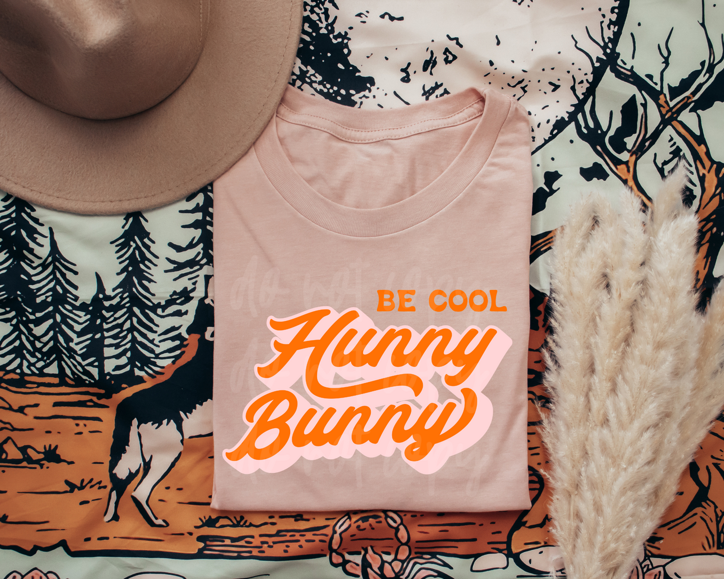 Be Cool Hunny Bunny Graphic Tee