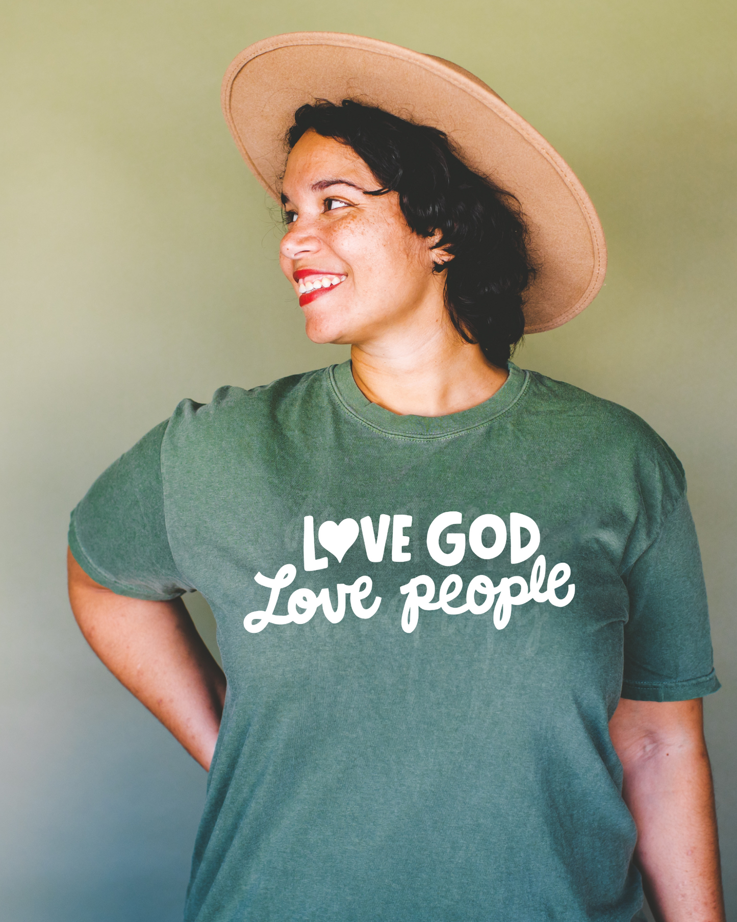 Love God Love People Graphic Tee